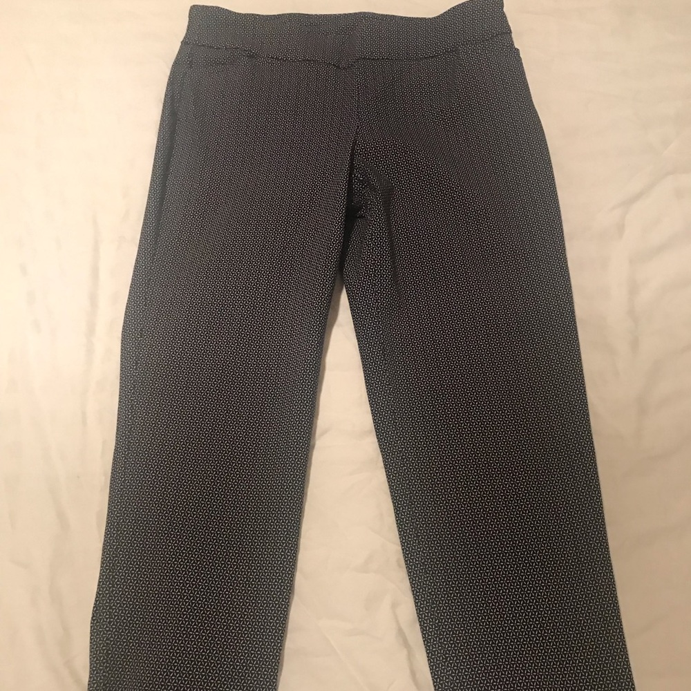 Pull on work slacks!